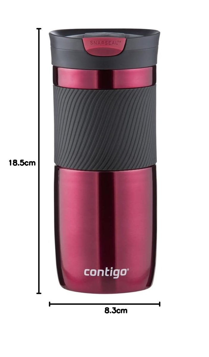 CONTIGO BYRON SNAPSEAL TERMOS BARDAK 470ML PEMBE