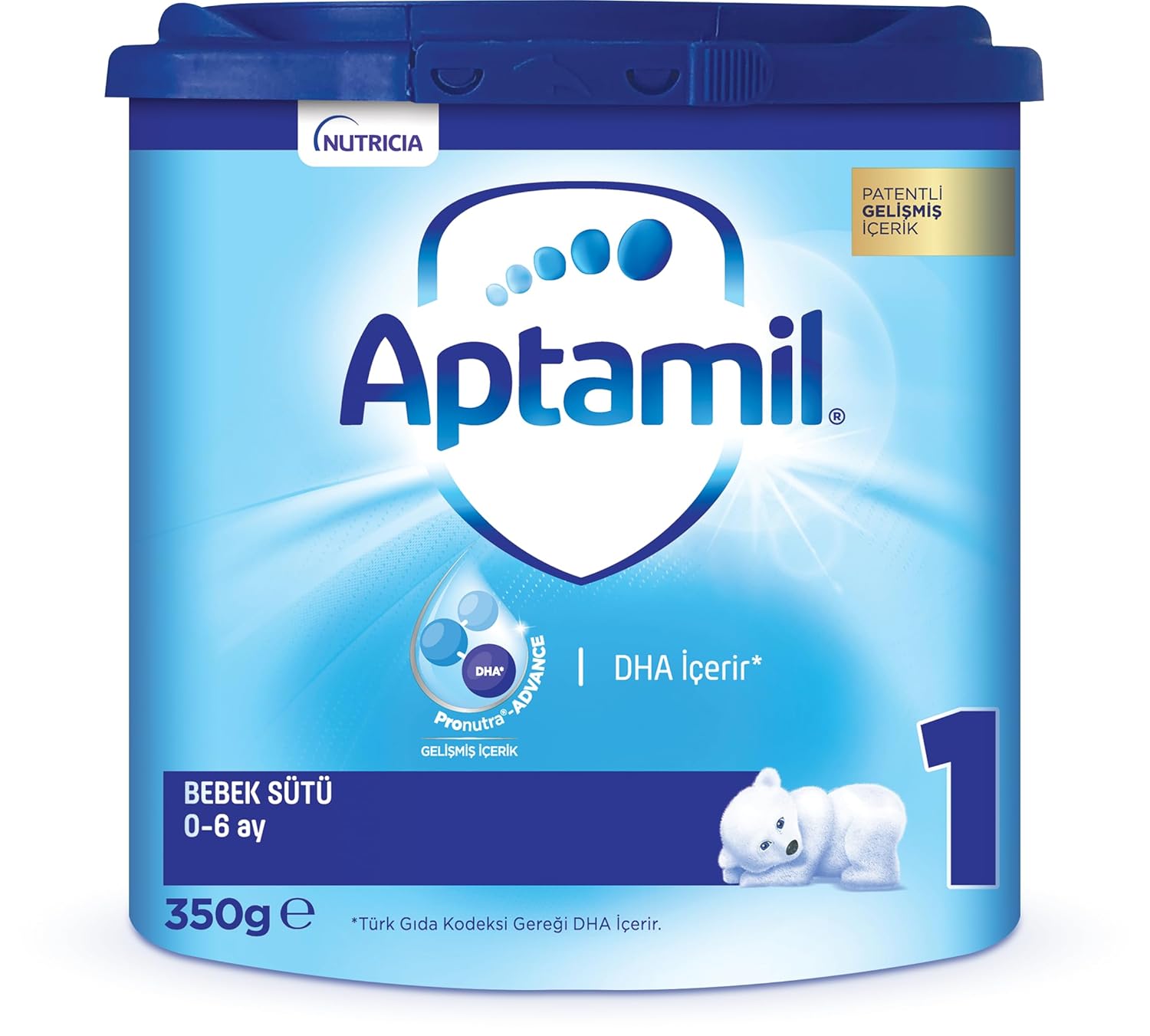 Aptamil 1 Bebek Sütü 350 g 0-6 Ay Akıllı Kutu