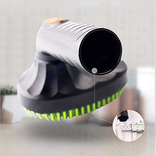 BUFFER® Süpürgeye Takılabilir Ergonomik Kedi Köpek Tüy Tarama Fırçası, 15 x 10 x 12 cm