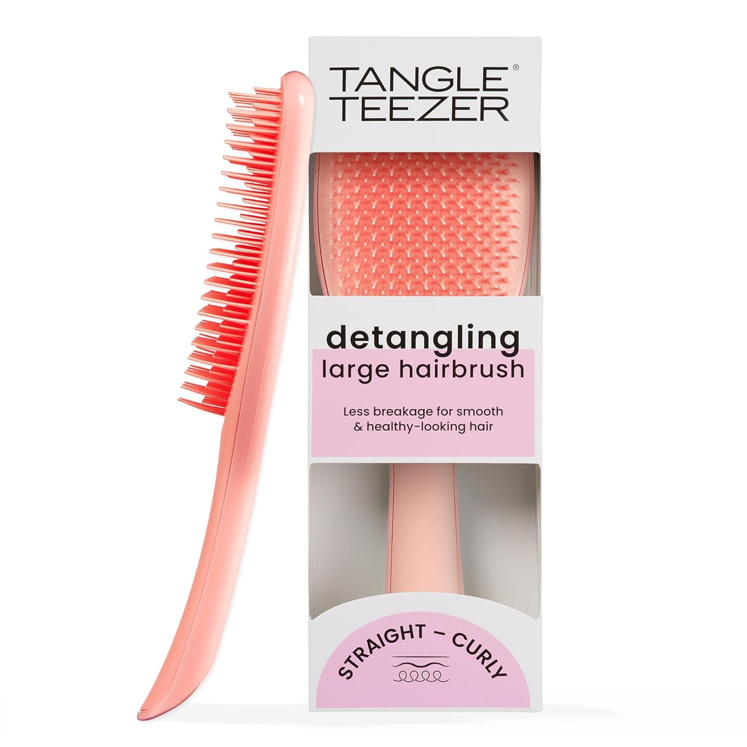 Tangle Teezer Wet Detangler Large Peach Saç Fırçası