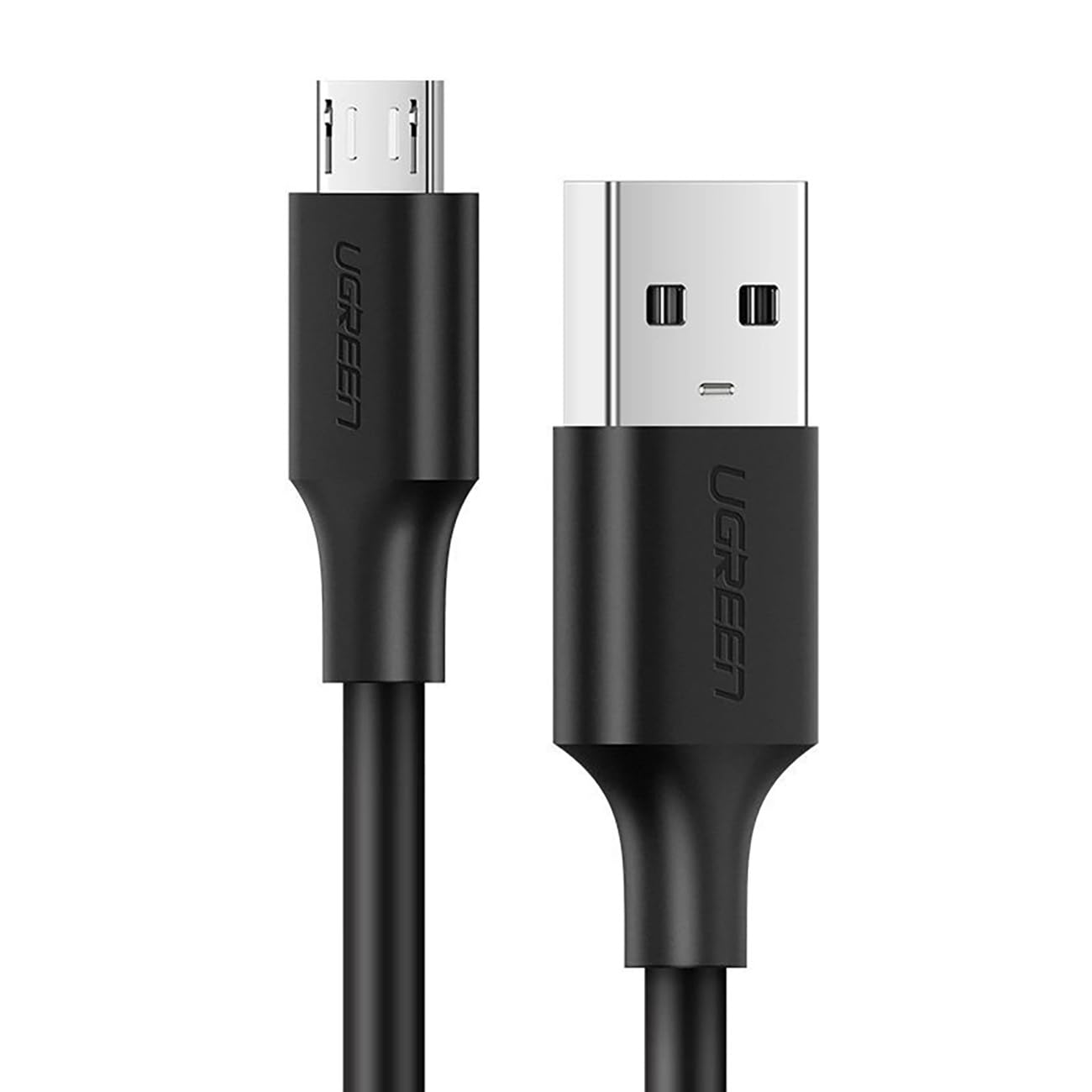 UGREEN 2.0 A USB-A & Micro USB Data ve Şarj Kablosu, 50 Santimetre, Siyah, ACBUGN60135