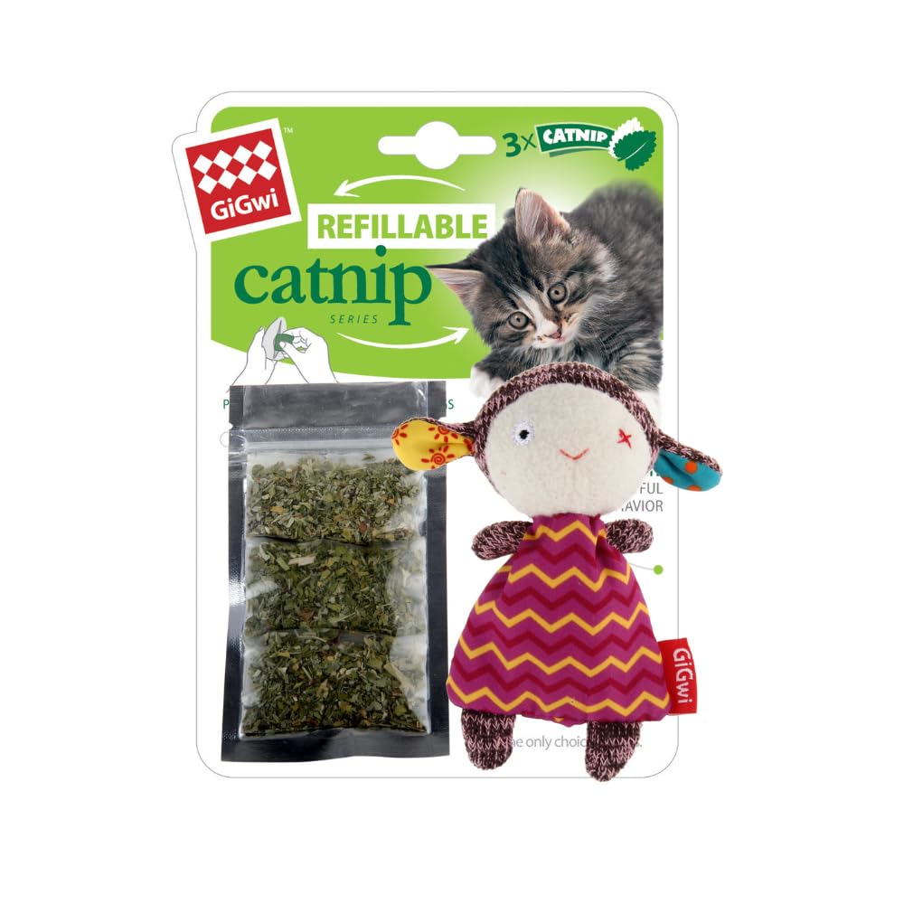 7056 Catnipli Kuzu Kedi Oyuncağı