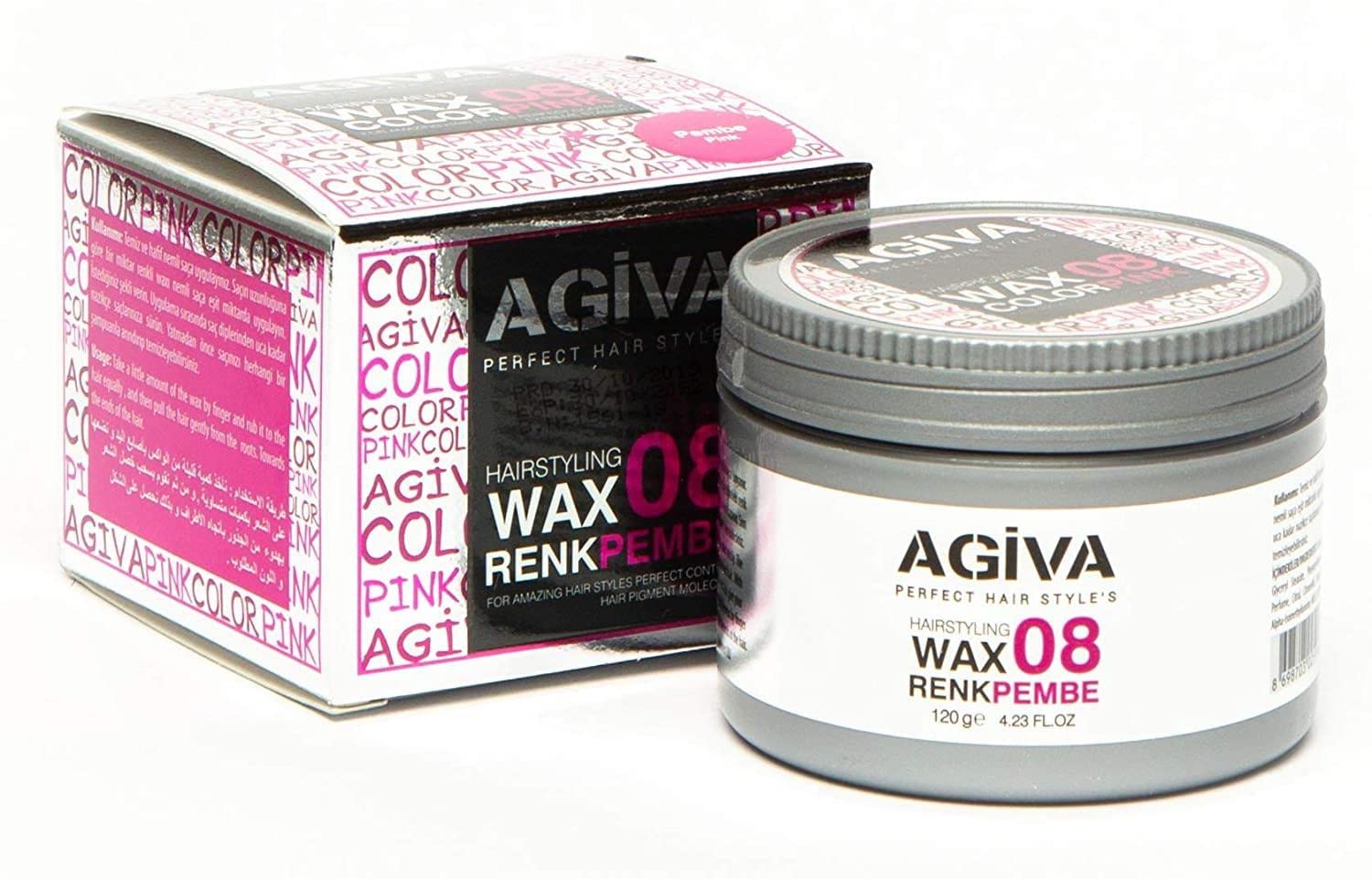 Agiva Wax 120 Gr Pembe
