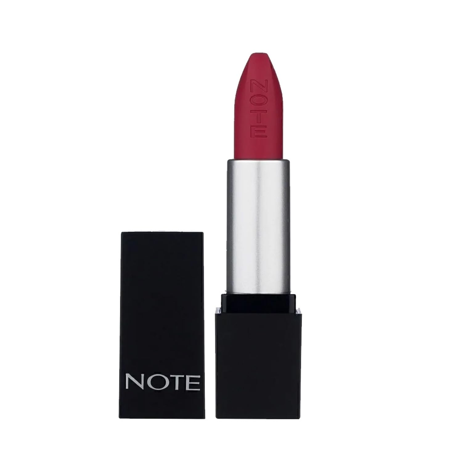 Note Mattever Lipstick 13 Strawberry Envie Yarı Mat Saten Bitişli Ruj, Pembe
