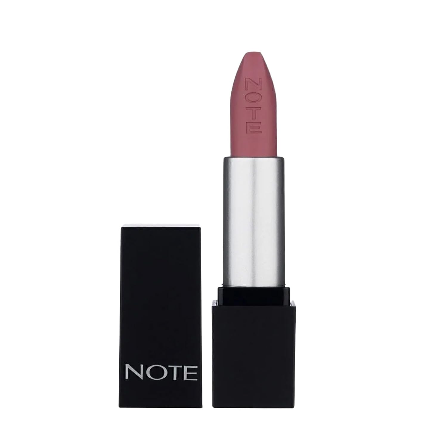 Note Mattever Lipstick 09 First Date Rose Yarı Mat Saten Bitişli Ruj, Pembe Nude