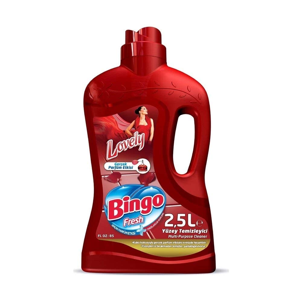 Bingo Fresh Yüzey Temizleyici, Lovely, 2,5 Lt