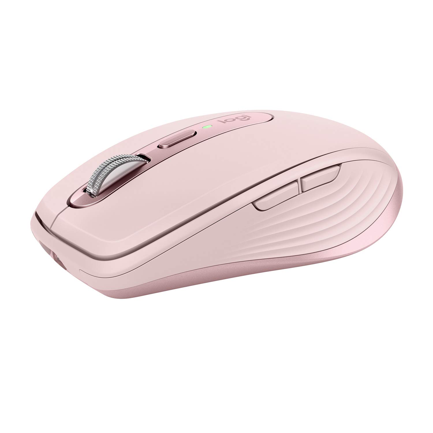 Logitech MX Anywhere 3 Kablosuz Mouse, 4.000 DPI Sensör ile Tüm Yüzeylerde Kullanım, MagSpeed Elektromanyetik Kaydırma Özelliği, Tam Şarjda 70 Gün Pil Ömrü, Pembe