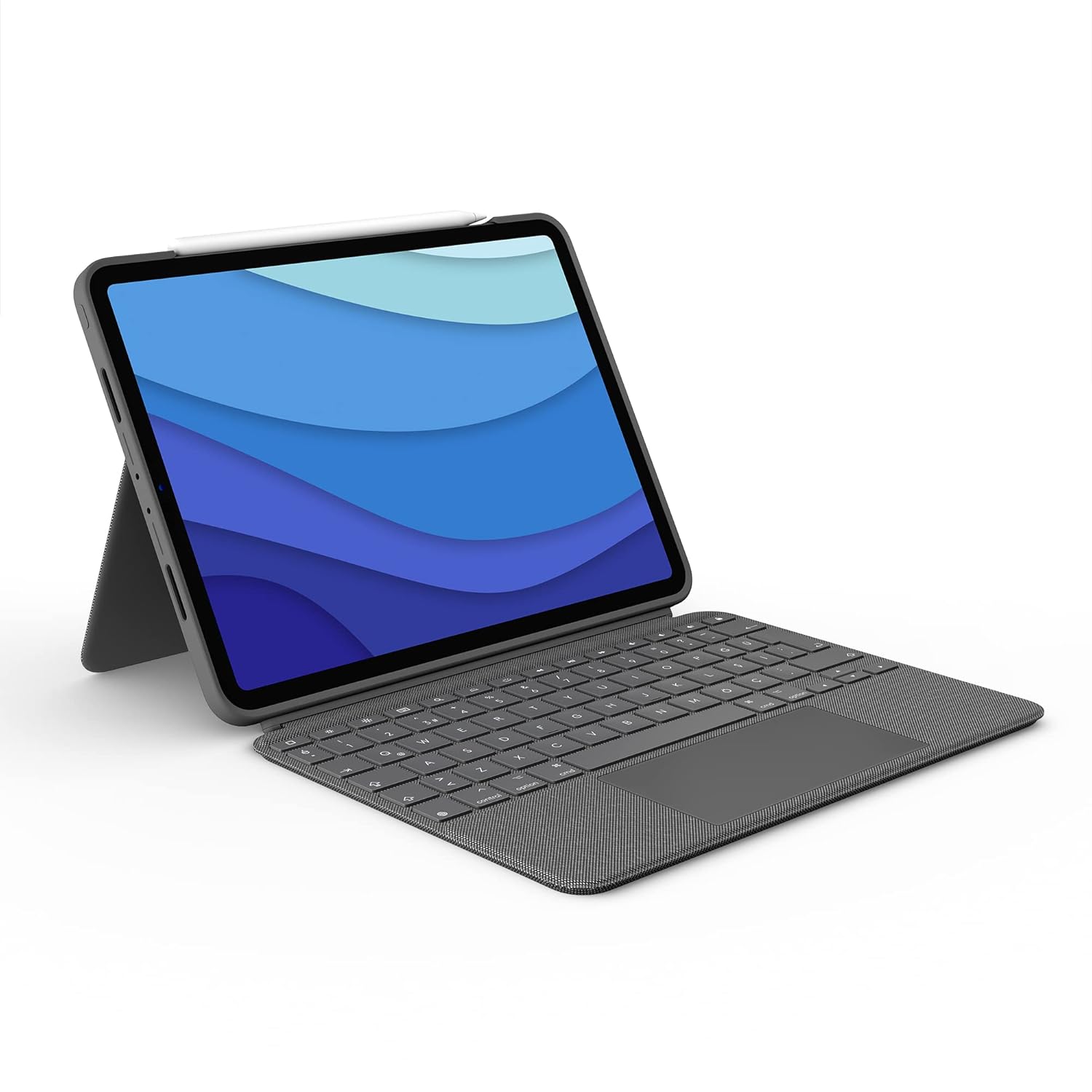 Logitech Combo Touch Klavyeli iPad Kılıfı, Ayrılabilir, Trackpad ve Smart Connector Özellikli, Arka