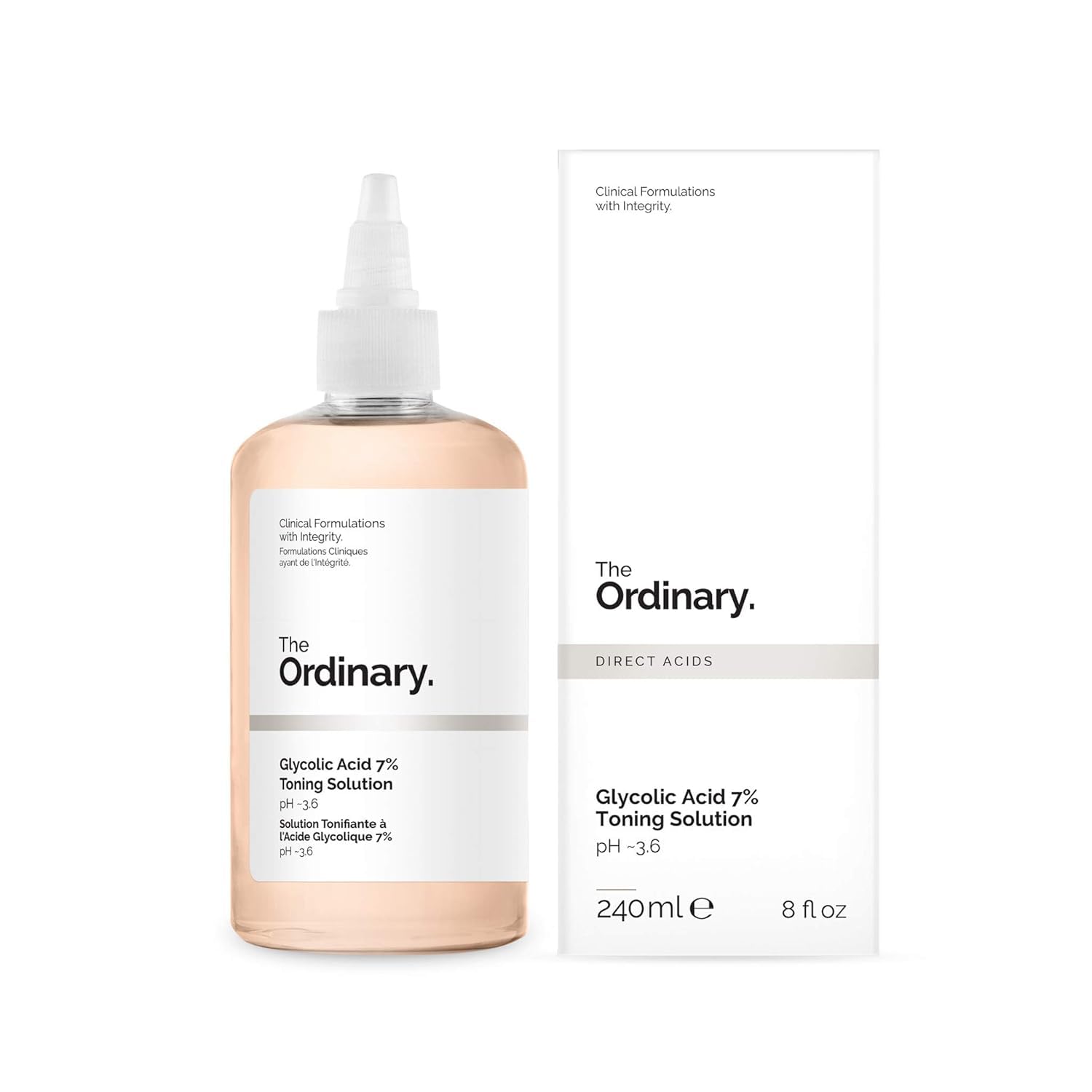 The Ordinary Glikolik asit %7 tonlama çözeltisi, 240 ml