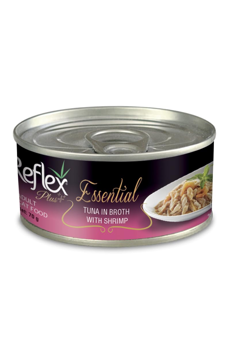 Reflex Plus Ton Balik Karides Kedi Konserve 70Gr