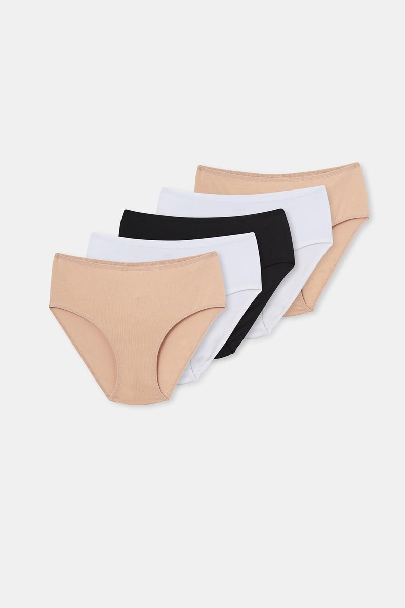 Dagi Kadın 5104Kc Yüksek Bel Slip 5'li