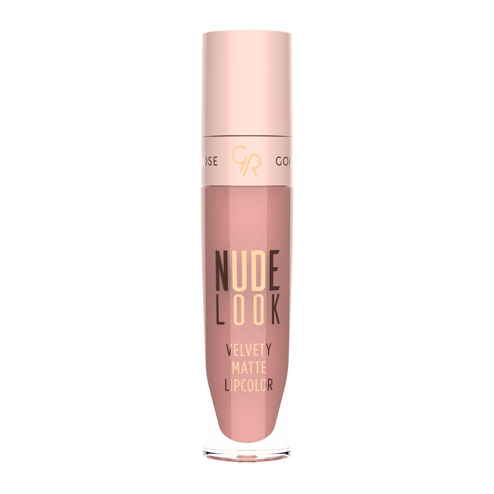 Altın Gül Çıplak Bak Kadife Mat Lipcolor Likit No:03 Rosy Nude