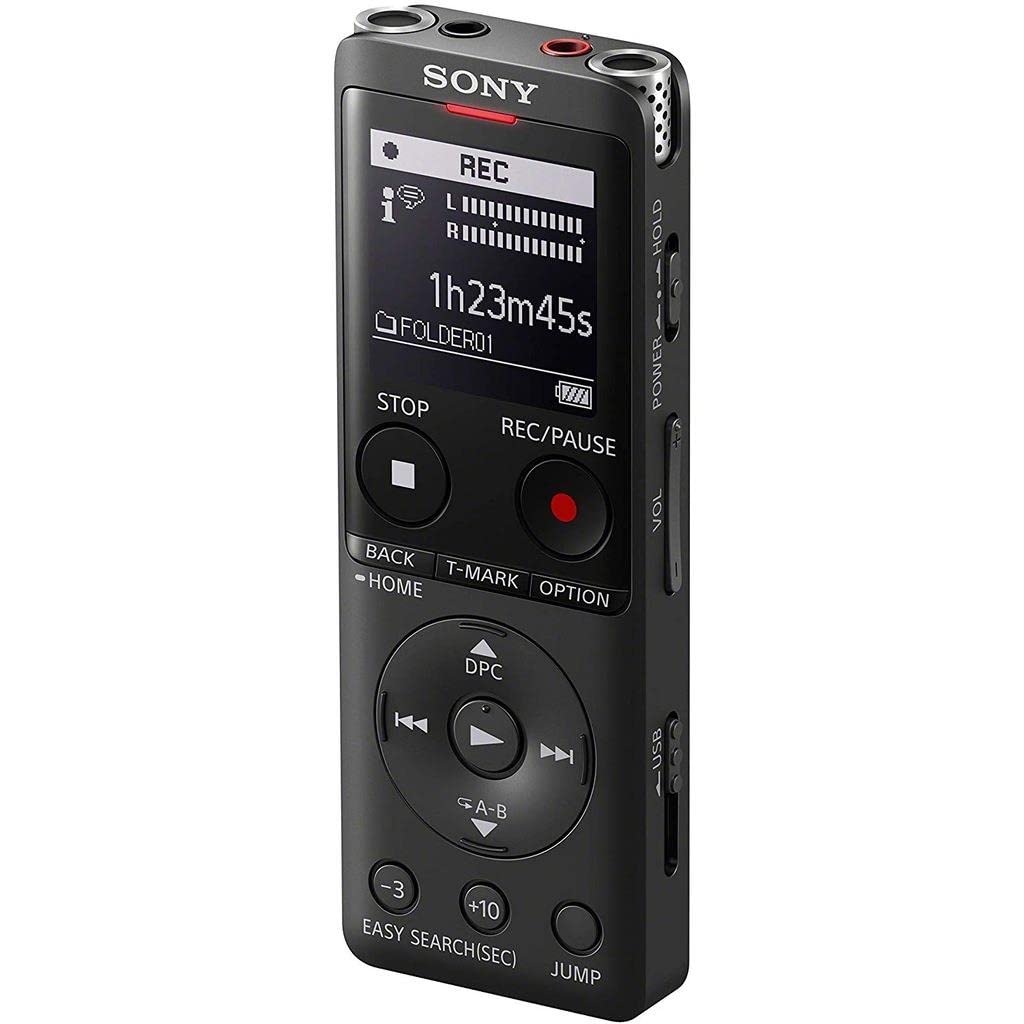 Sony Icdux570B.Ce7 Dijital Ses Kayıt Cihazı, Siyah