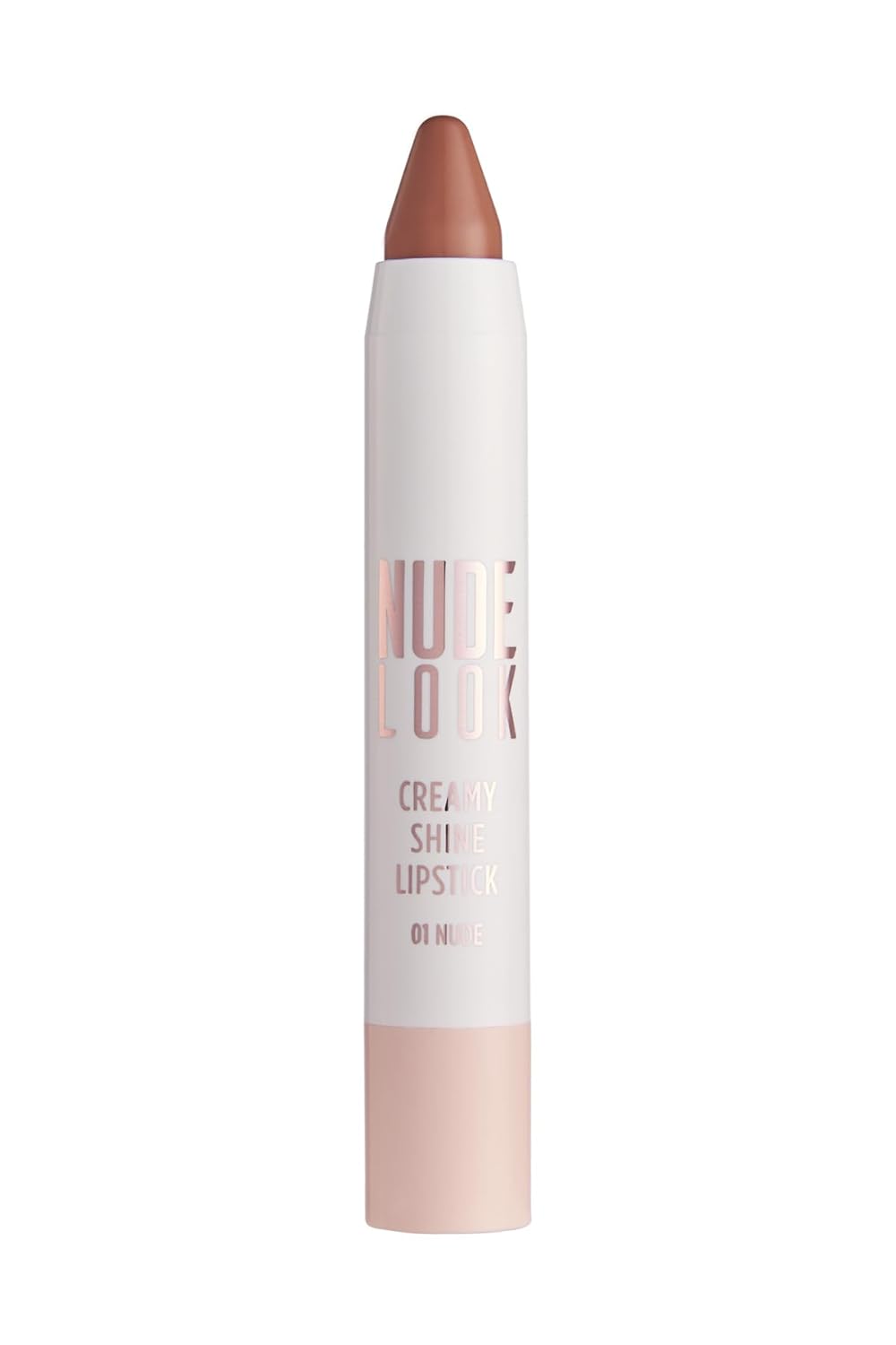 Golden Rose Nude Look Creamy Shine Lips. No:01 Nude 1 Paket