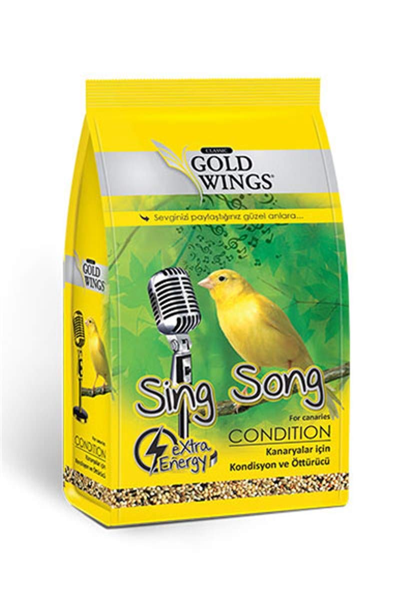 Gold Wings Classic Kanarya Kondisyon Artırıcı, Öttürücü Yem 150 Gr