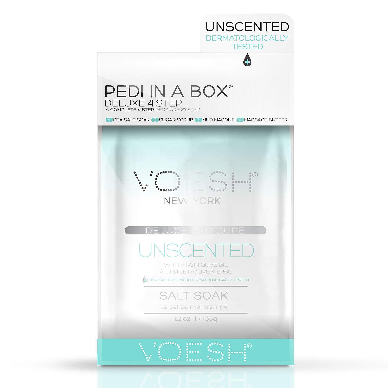 VOESH Pedi In A Box Deluxe 4 Adımlı Pedikür Seti Kokusuz