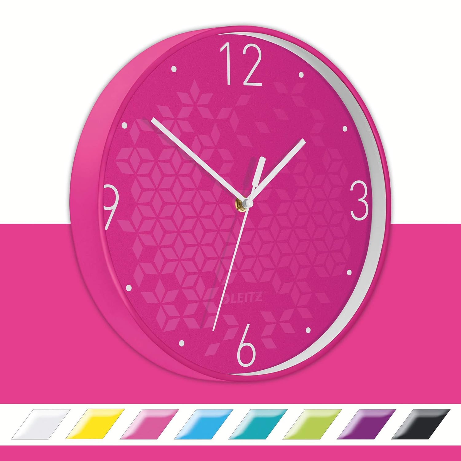 Leitz 90150023 WOW Sessiz Duvar Saati