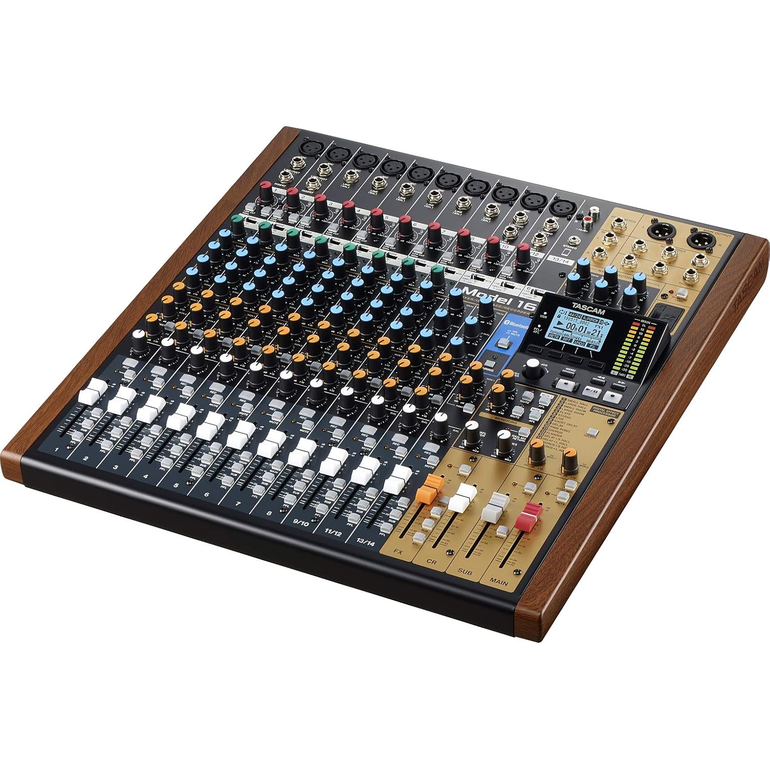 Tascam Model 16-14 Kanal Analog Mikser & 16 Kanal Dijital Kayıt Özellikli