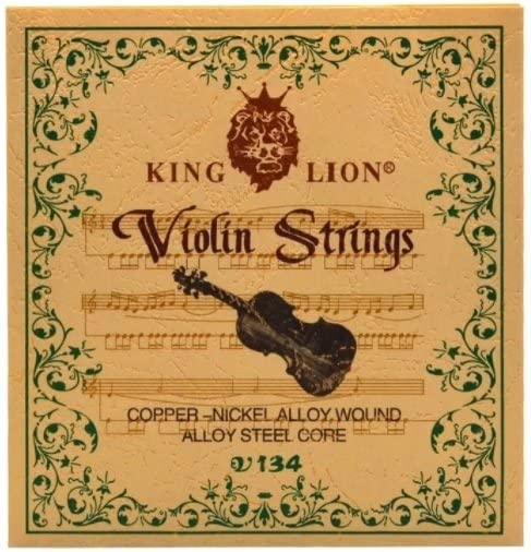 King Lion V134 Takım Keman Teli 0,25-0,72 Nikel Alaşımlı Çelik Çekirdekli