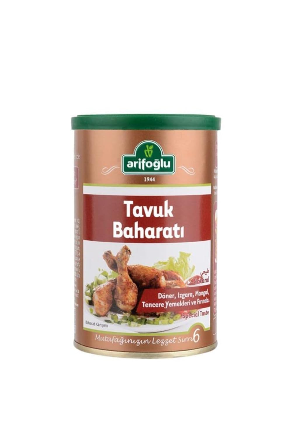 Arifoğlu Tavuk Baharatı 180 g (Tnk)