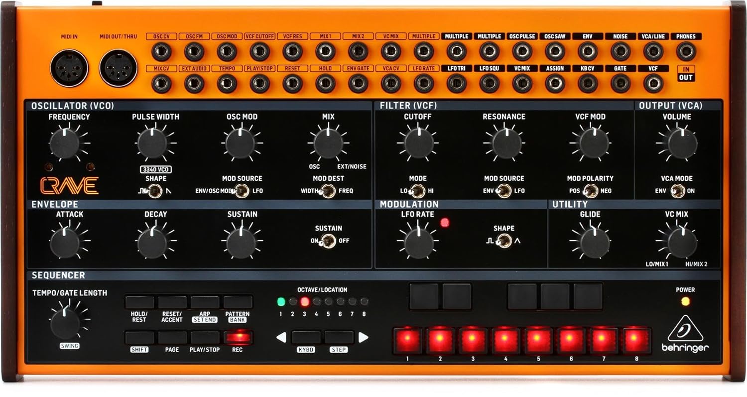 Behringer Crave Analog Yarı Moduler Sequencer