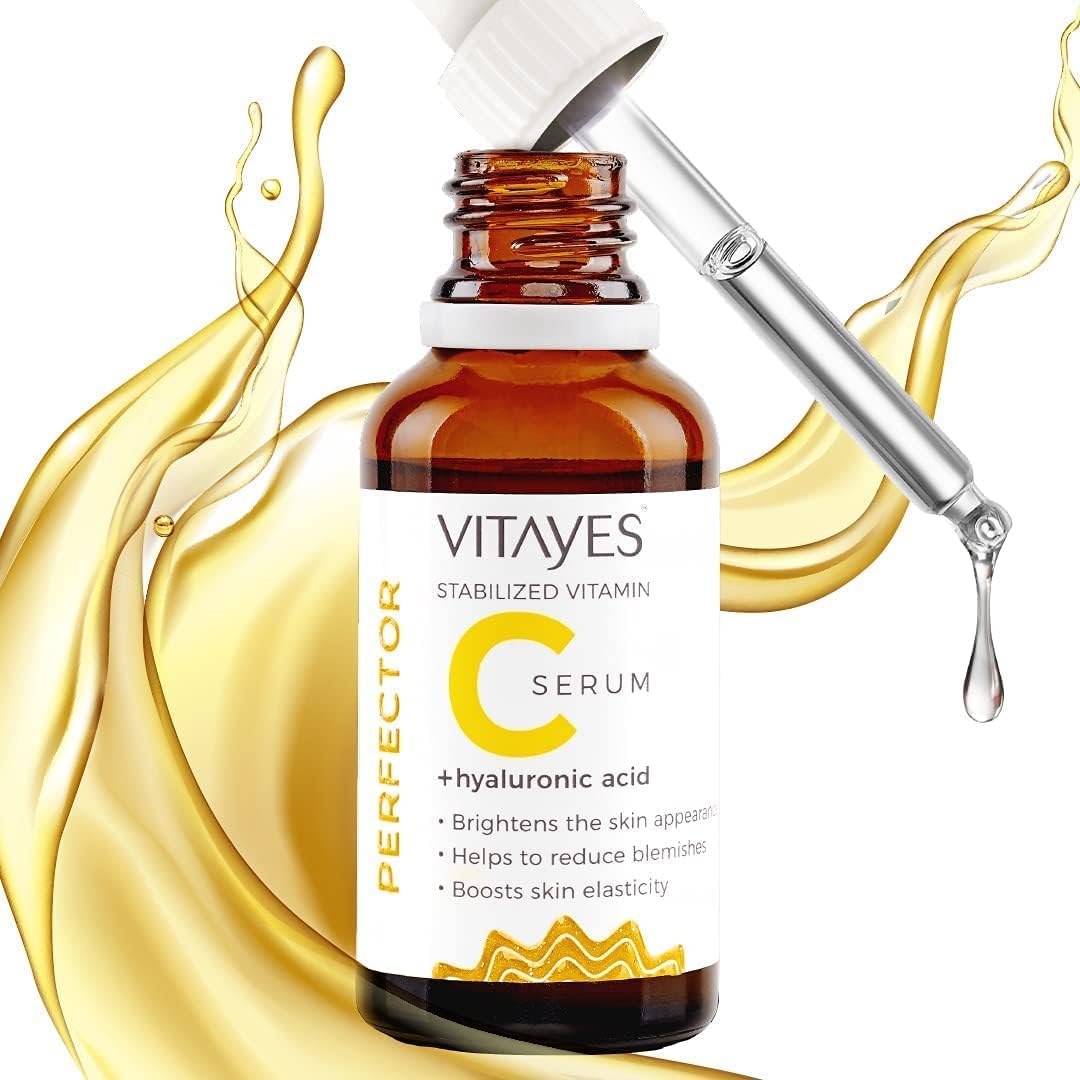 Vitayes Perfector C Vitamin%10 Hyalüronik Asit Cilt Tonu Eşitleyici Leke Karşıtı Aydınlatıcı Nemlendirici Cilt Serumu