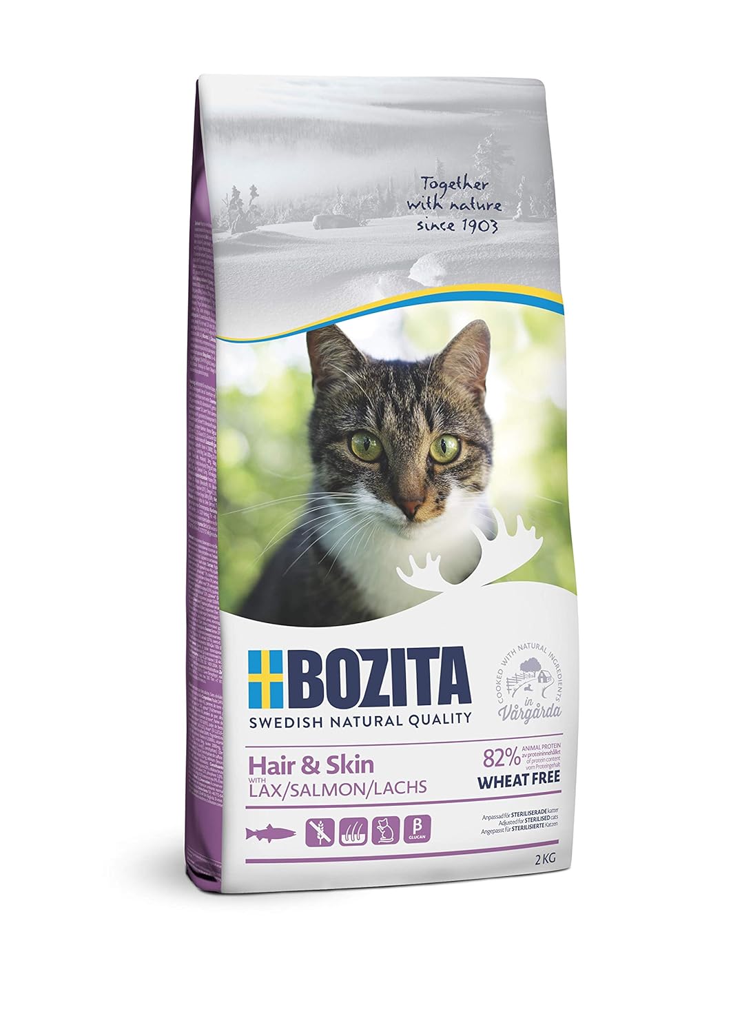 Bozita Feline Hair Skin Yetişkin Kedi Maması 2 Kg