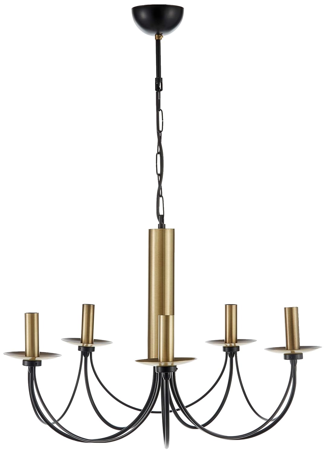 Lucea Dofa 5'li Eskitme Siyah Avize 5 X E14