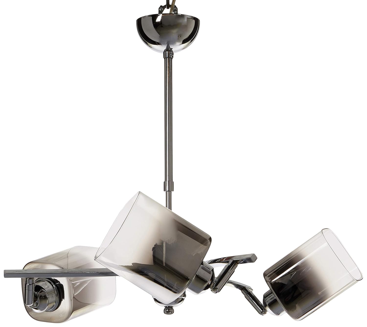 Homemania Lucea 1451-51-03 Derma 3'lü Krom Avize 3 X E27