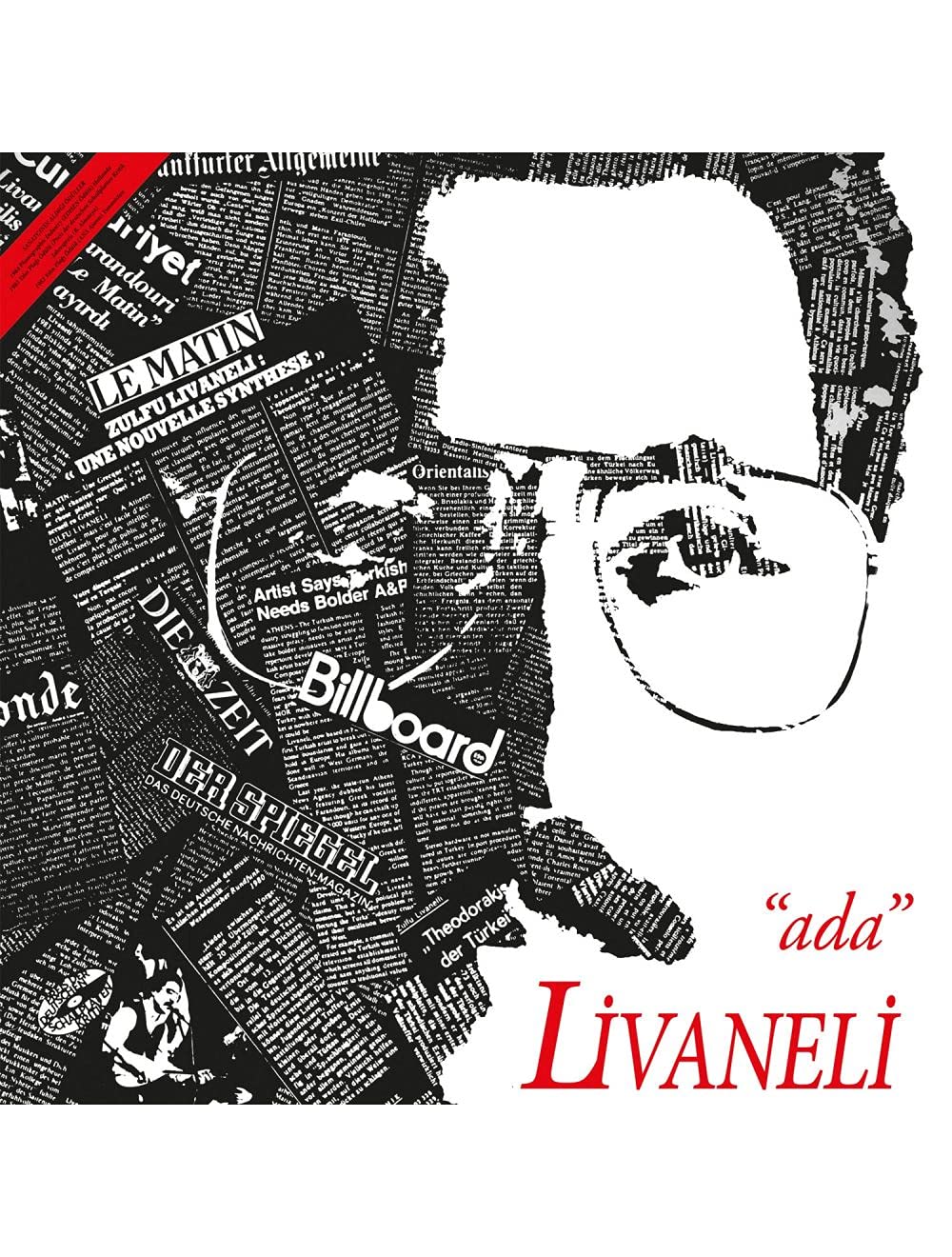 Kalan Zülfü Livaneli Ada Plak