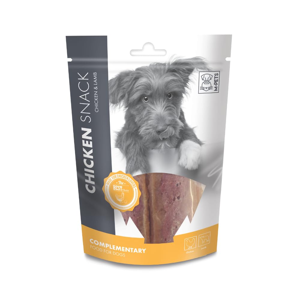 M-PETS 19010715 Chicken & Lamb Köpek Ödülü, 80gr