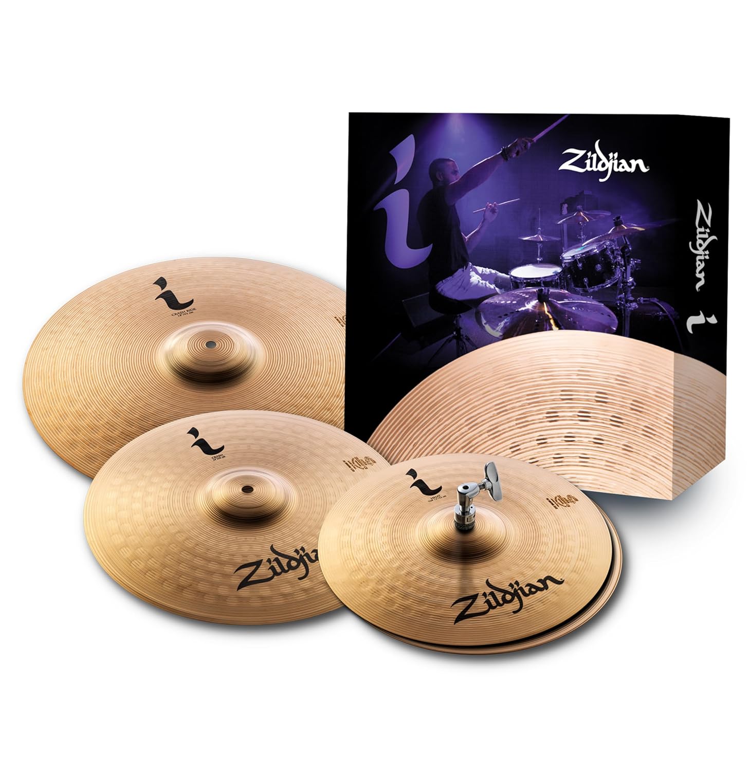 Zildjian ILHESSP I Family Essentials Plus Cymbal Paketi, 33 cm çift, 14 inç, 18 inç