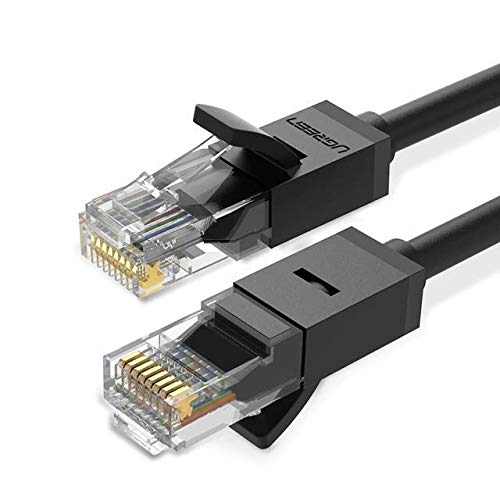 Ugreen CAT6 Ethernet Kablosu, 5 Metre, Siyah