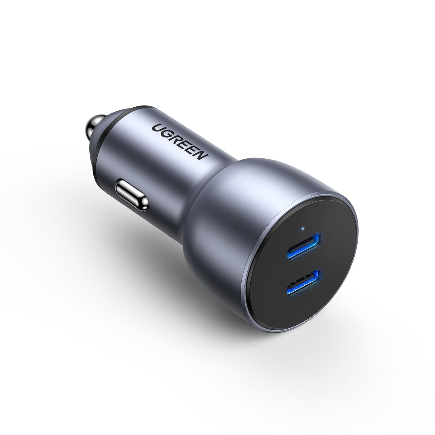 Ugreen Çift PD Type-C Çıkışlı 50W Araç Çakmaklık Şarj Cihazı