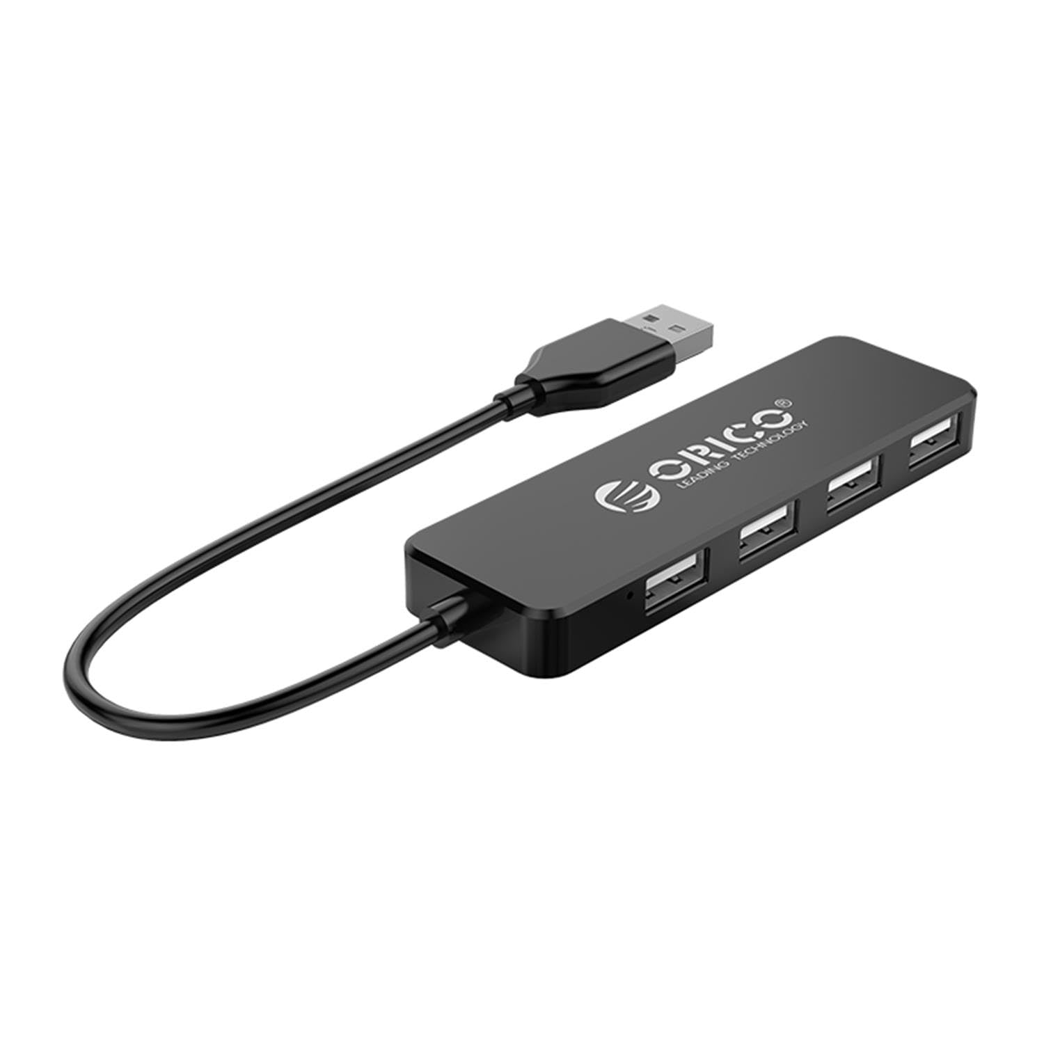 ORICO USB-A Hub 4 Ports USB 2.0 Siyah