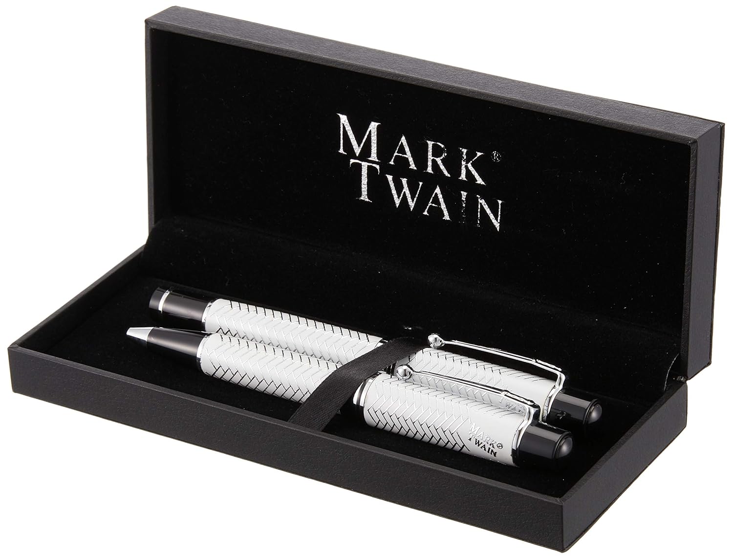 Macma MC-18409 Ferraghini Kalem, Gümüş/Siyah