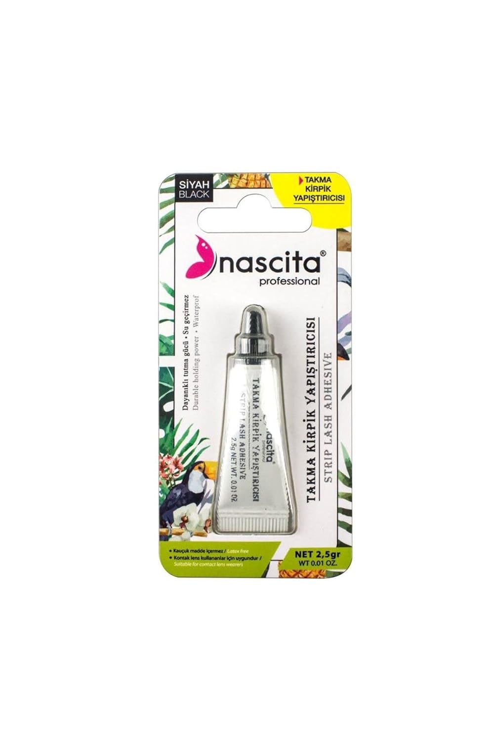 Nascita Takma Kirpik Yapıştırıcı Siyah (2.5 G)