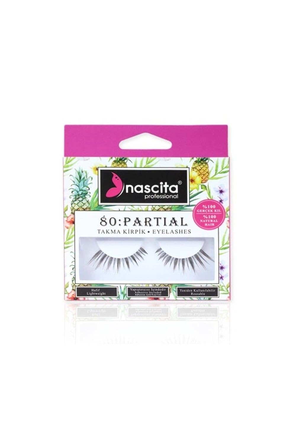 Nascita Parçalı Takma Kirpik (%100 Gerçek Kıl)