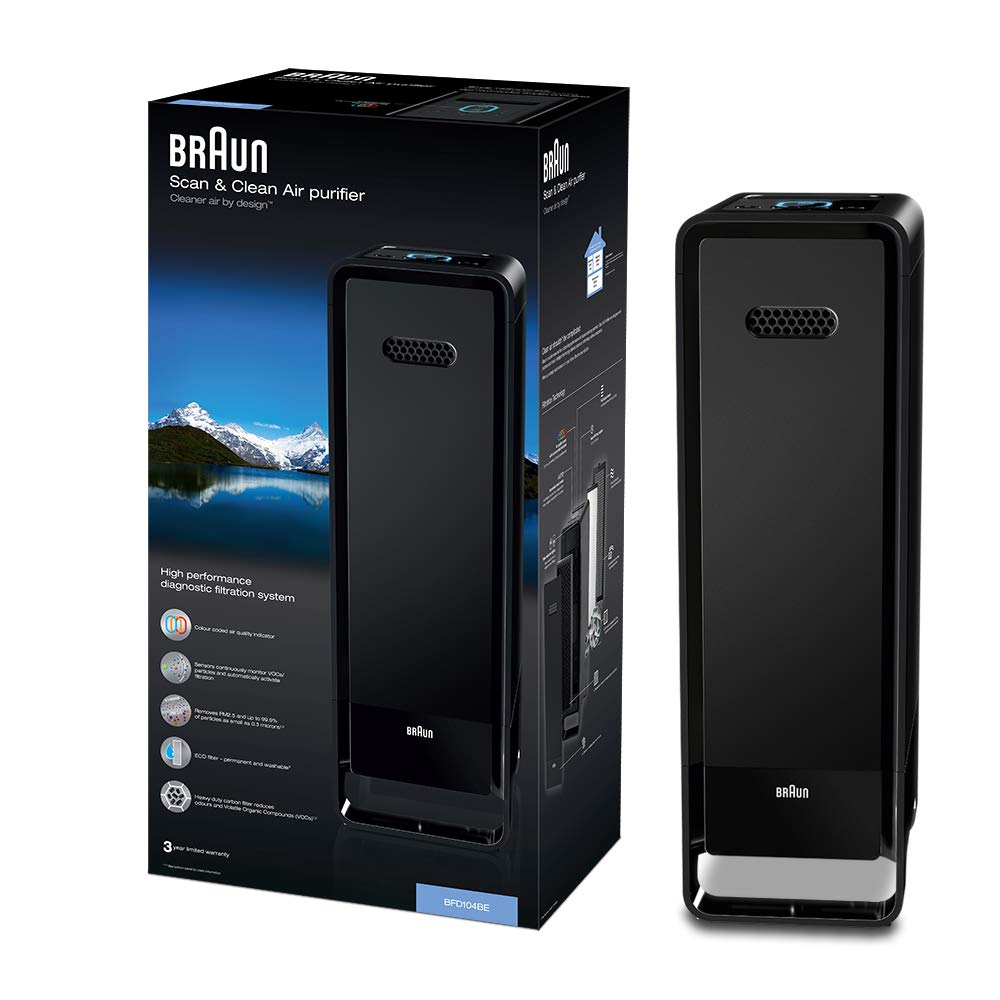 Braun BFD104BE Scan & Clean Air Hava Temizleyici