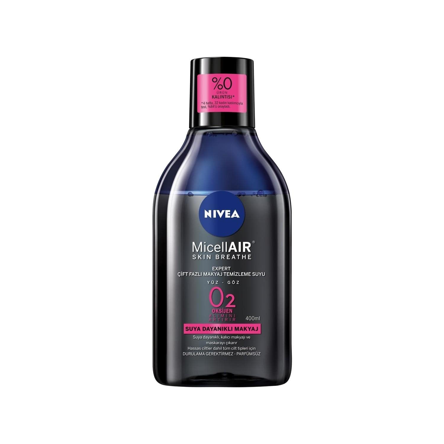 NIVEA Face Make Up Expert Çift Fazlı Micellar Makyaj Temizleme Suyu (400 ml)