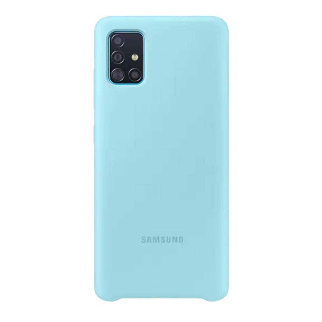 Samsung EF-PA515TLEGWW Galaxy A51 Silikon Cep Telefonu Kılıfı, Mavi