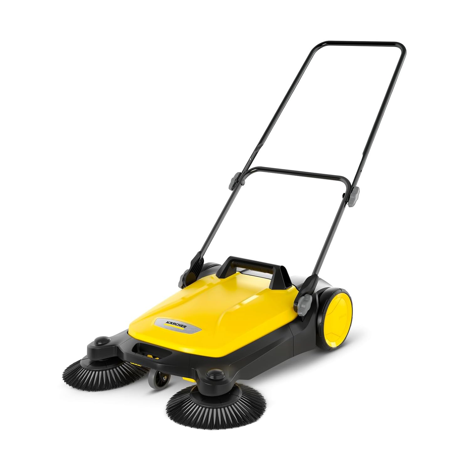 Kärcher Süpürme Makinesi S 4 Twin (Maksimum Yüzey Performansı: 2400 M²/H, 2 Yan Fırça, Süpürme Kabı: 20 L, Çalışma Genişliği: 680 Mm, Yer Tasarruflu Depolama, Yüksekliği Ayarlanabilir İtme Kolu)
