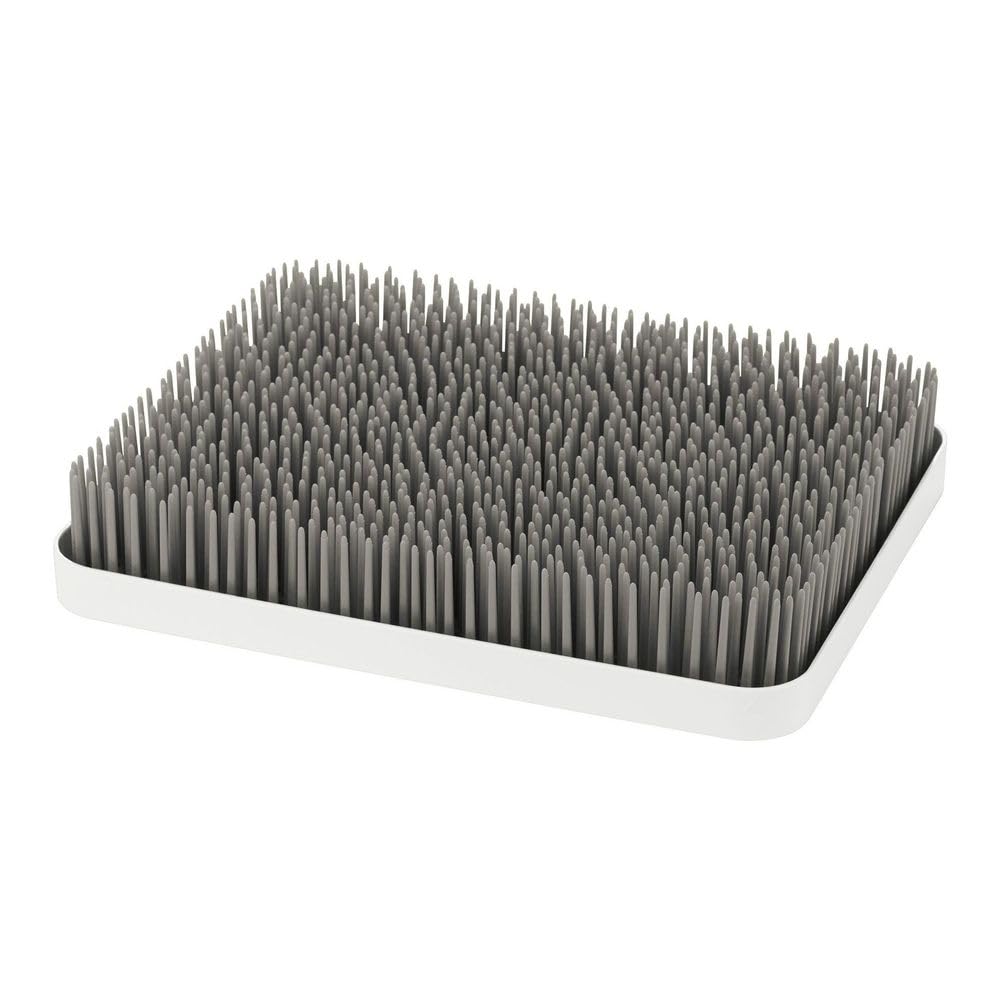 Boon Çim Büyük Biberon Kurutucu Raf, Şık Kreş Aksesuarlar Mükemmel Bebek Hediyesi, Yeni Ebeveynler için Bebek Essentials, BPA Free, Gri, B11388 için