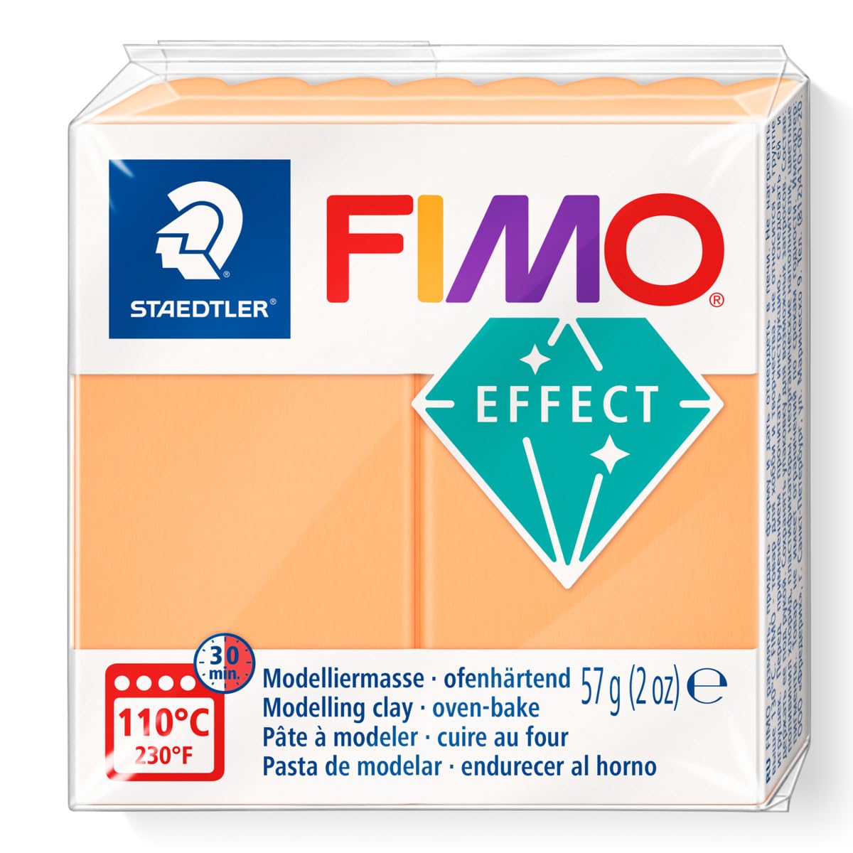 STAEDTLER FIMO 8010-401 Modelleme Kili Fımo Effect Neon Turuncu