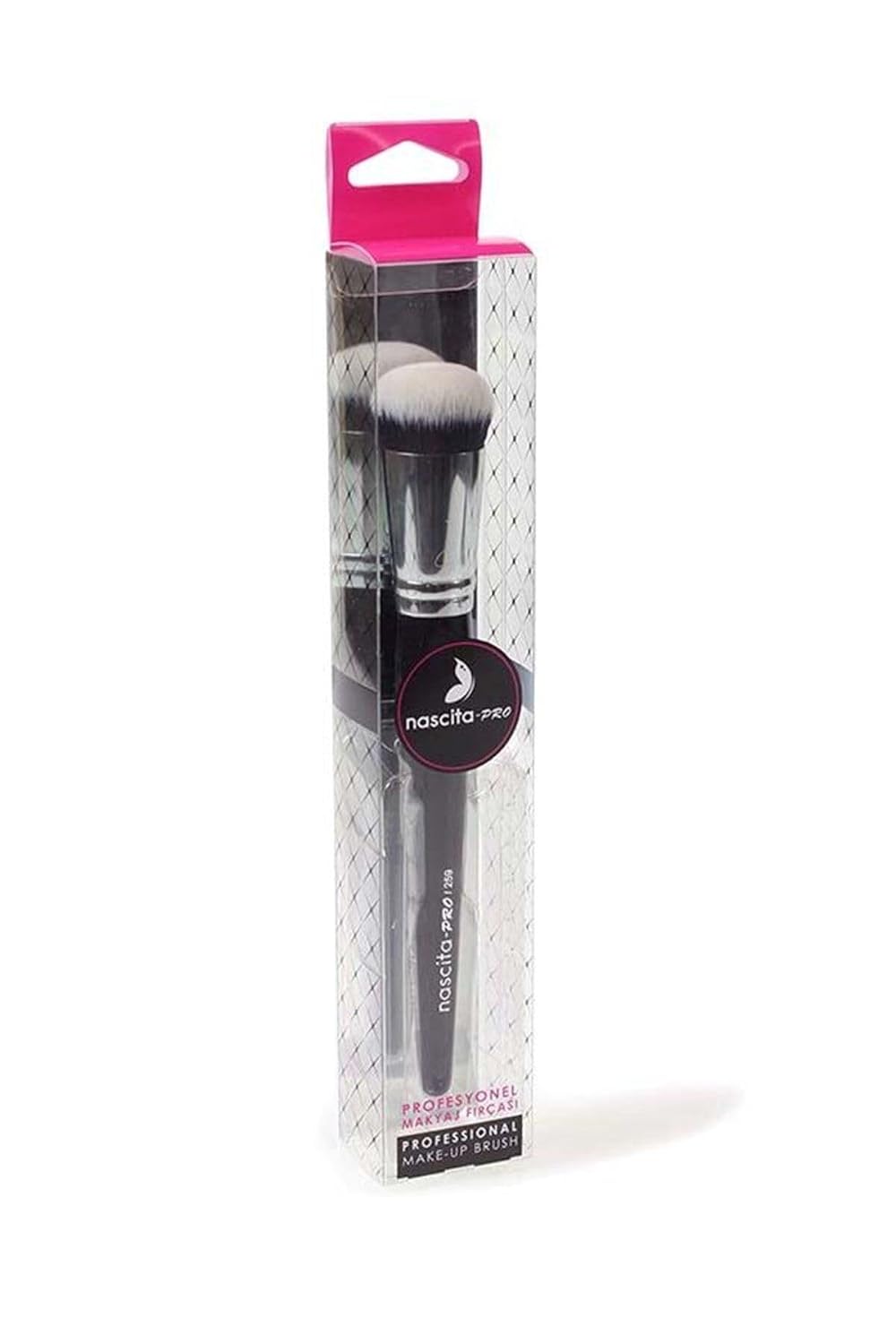 Nascita Nascita Pro Duo Oval Fibre Pudra Makyaj Fırçası -259
