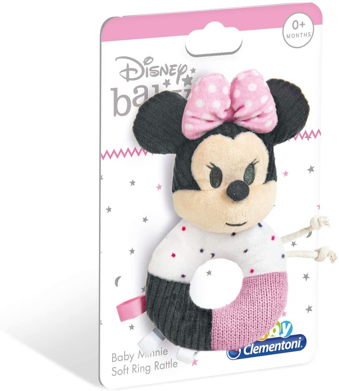 Clementoni, Clementoni Bebek Minnie Yumuşak Halka Oyuncak, 17338, Karışık