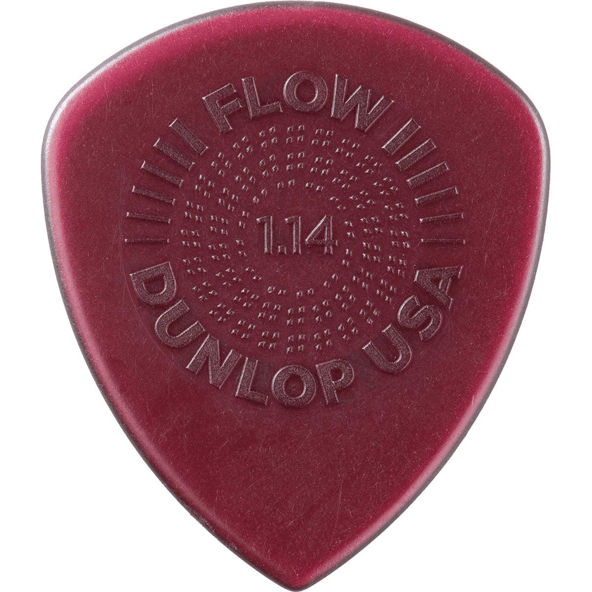 Jim Dunlop Gitar Pena (549R114), Kırmızı, 1,14 mm