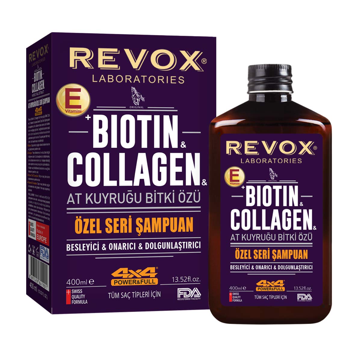 Revox Biotin & Collagen Şampuan, 400 Ml