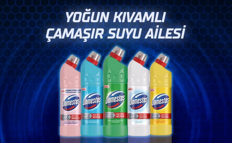 Domestos Yoğun Kıvamlı Çamaşır Suyu Maksimum Hijyen Dağ Esintisi 750 ml