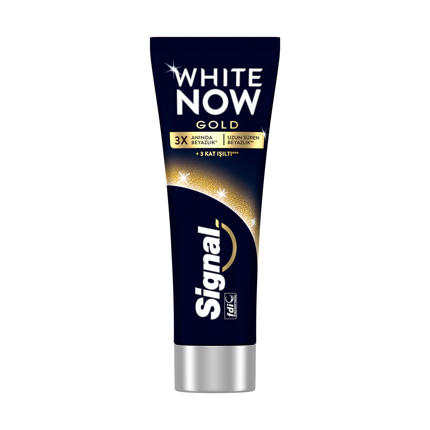 Signal White Now Diş Macunu Gold 3 Kat Işıltı 75 ml